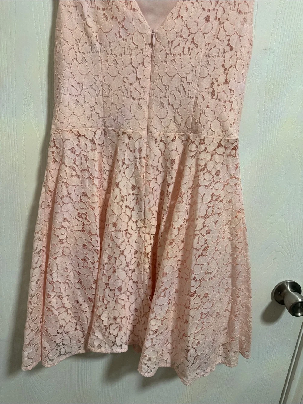 Fit & Flare Pink Lace Floral Sleeveless Dress Girls 14 Summer Wedding Udtfashion